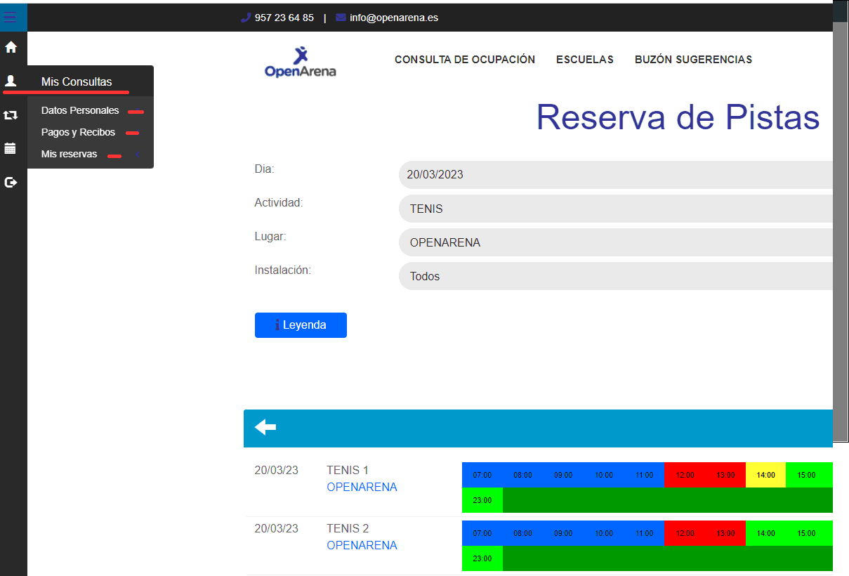 Imagen FAQ ¿Cómo consulto mis reservas?